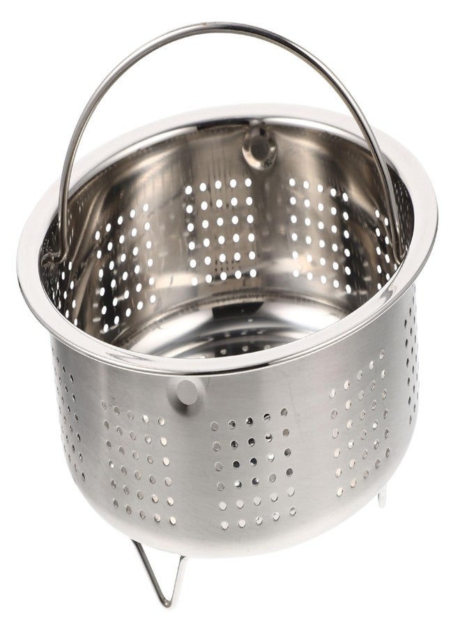 UTHCLO Stainless Steel Steamer Basket 5.4 Inch Multi-Use Vegetable Food Steamer for Dumplings Rice Eggs Fish and More - Image 1
